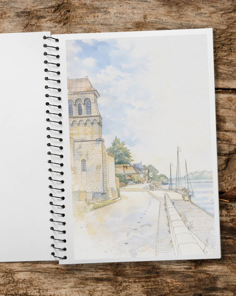 Carnet d'Aquarelle d'Anjou